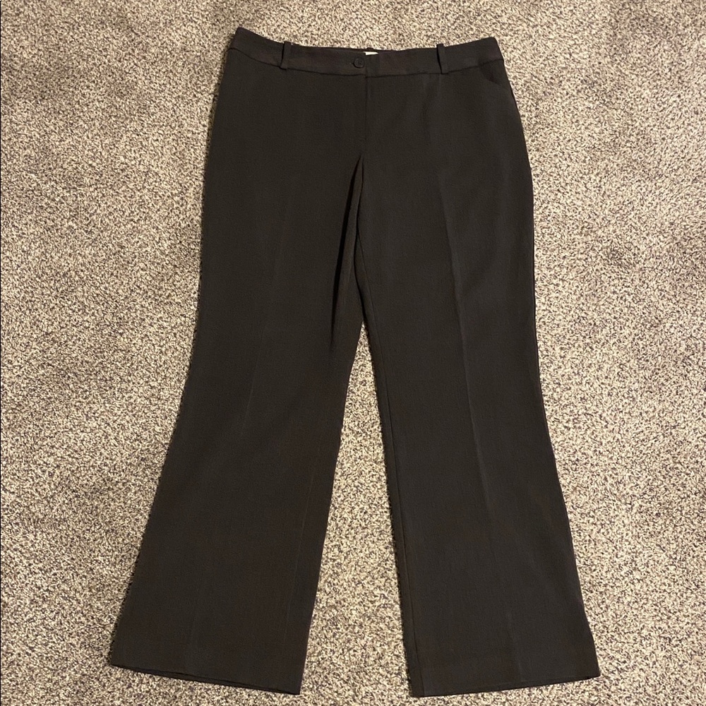 Talbots Signature Grey Trousers Size 14P